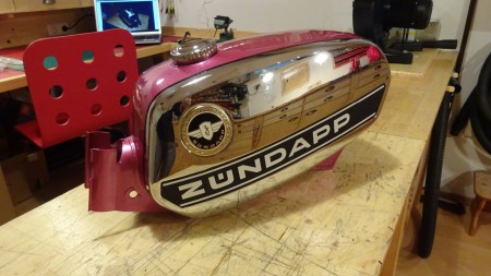 Fertig und wunderschön - wie neu :-)